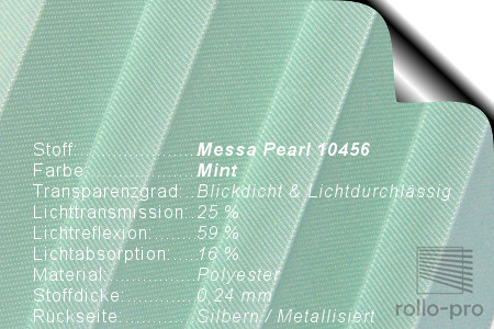 Plissee Faltstore Messa Pearl 10456 Produktbeschreibung