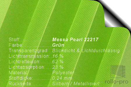Plissee Faltstore Messa Pearl 22217 Produktbeschreibung