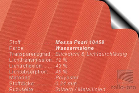 Plissee Faltstore Messa Pearl 10458 Produktbeschreibung