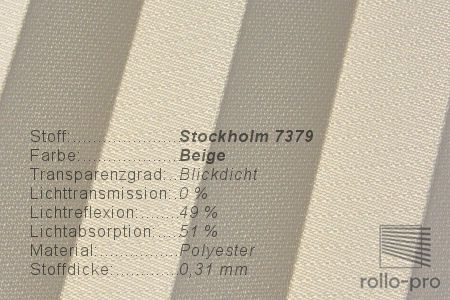 Plissee Faltstore stockholm 7379